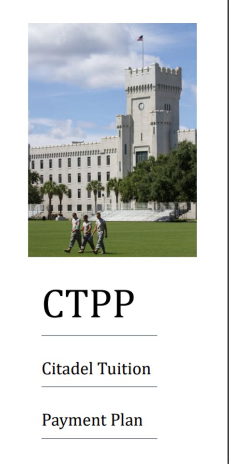 the citadel tuition